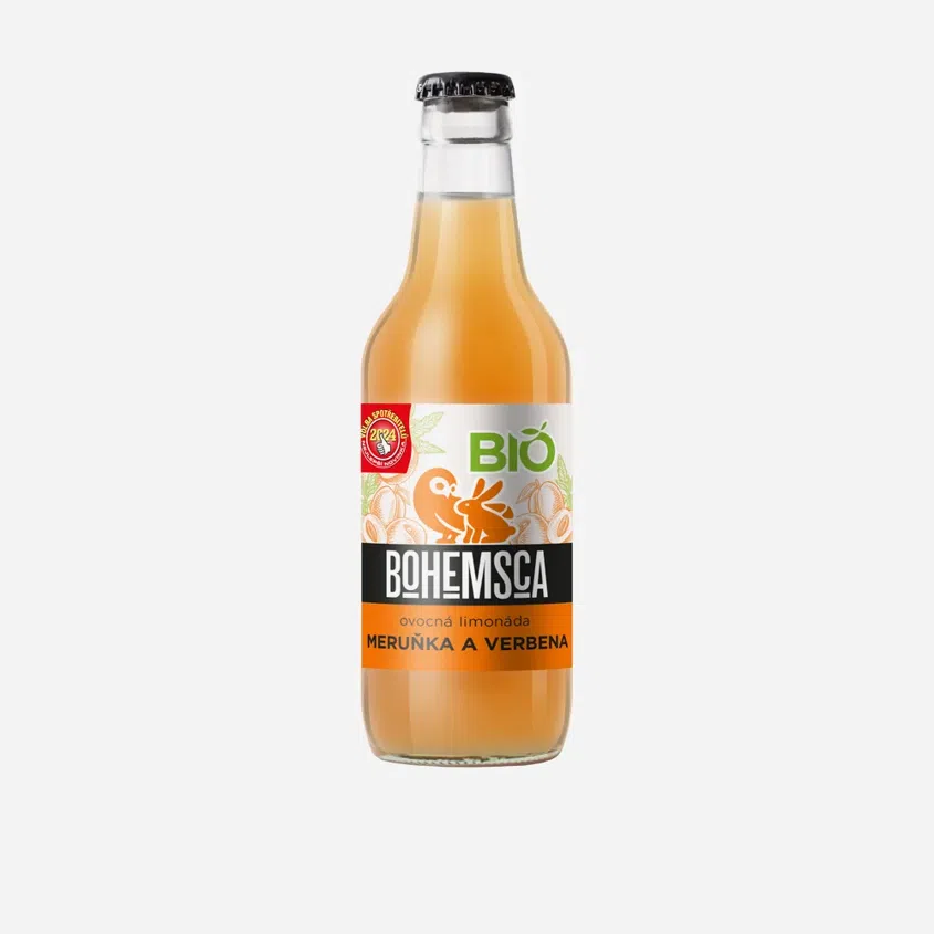 Záhradná limonáda marhuľa a verbena BIO
