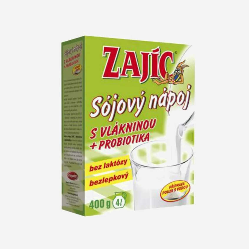Zajac Sójový nápoj s vlákninou + probiotiká