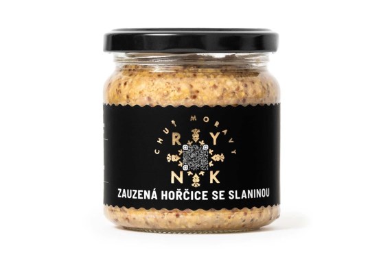 Zaúdená horčica so slaninou