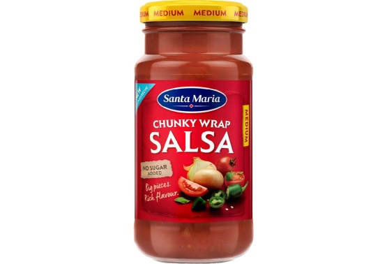 Zavalitý Wrap Salsa medium