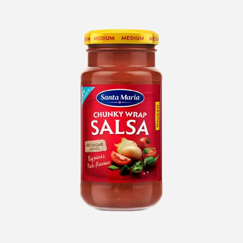Zavalitý Wrap Salsa medium