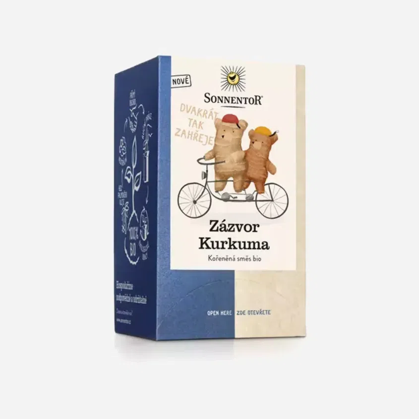 Zázvor kurkuma BIO porciovaný 32,4 g