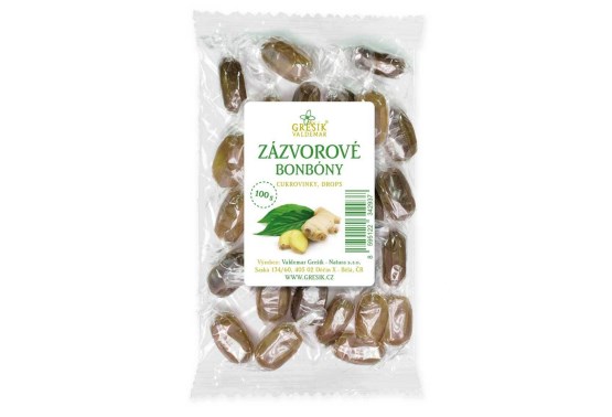 Zázvorové cukríky
