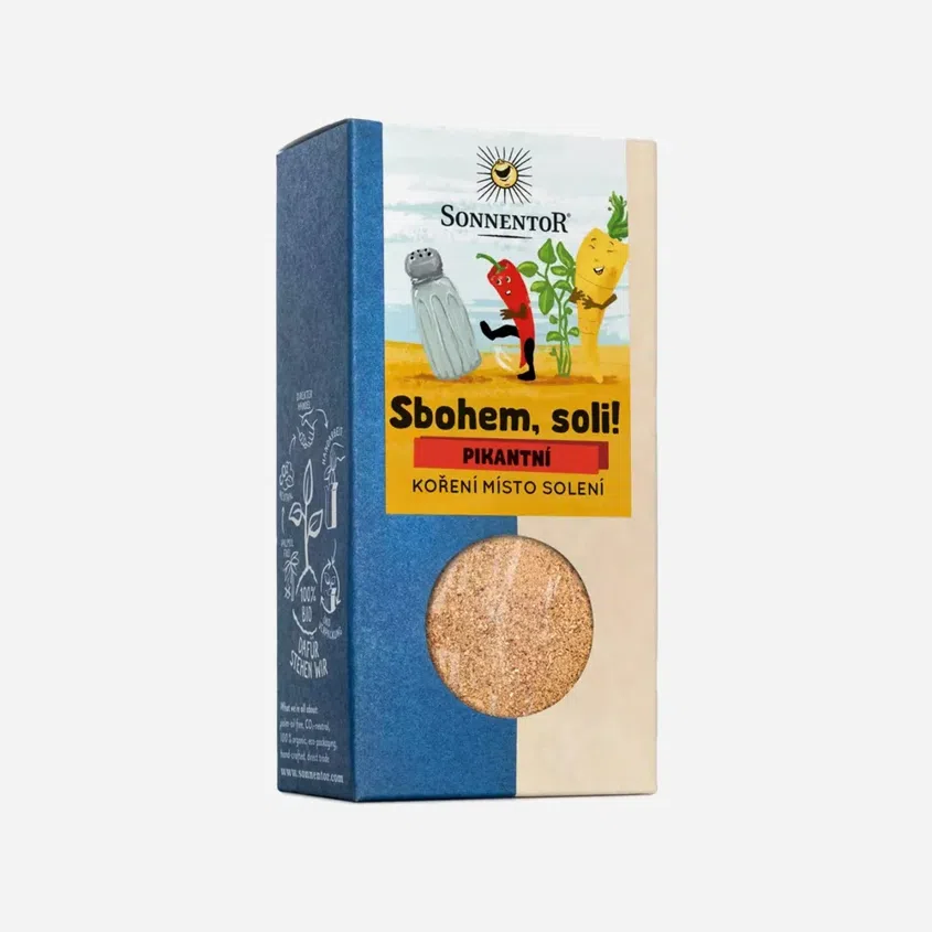 Zbohom soľ pikantné bio