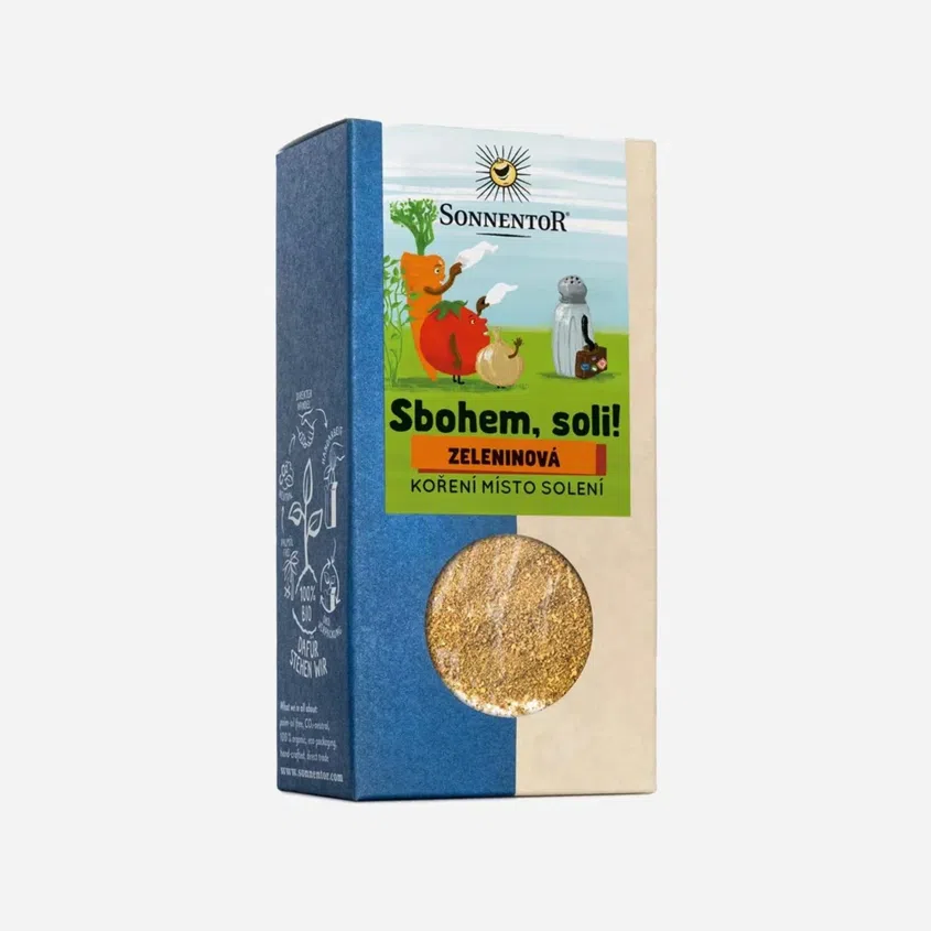 Zbohom soli zeleninová BIO