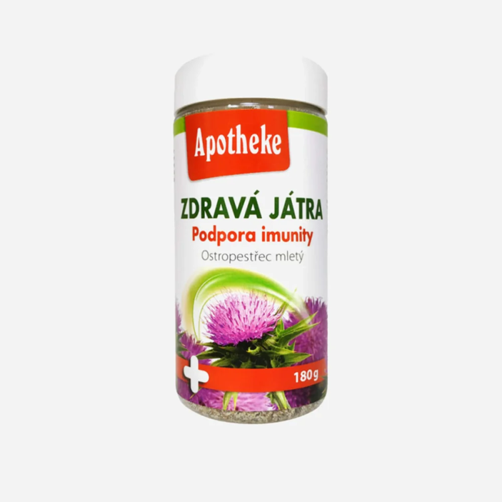 Zdravá Pečeň Ostropestrec mletý