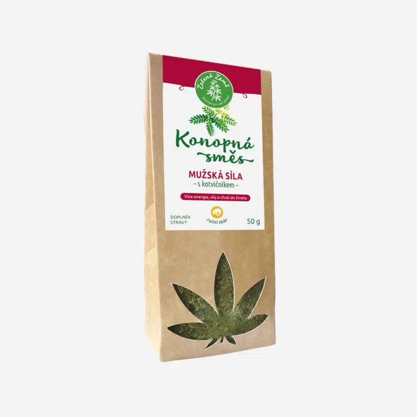 Zelená krajina Konopná zmes Mužská sila