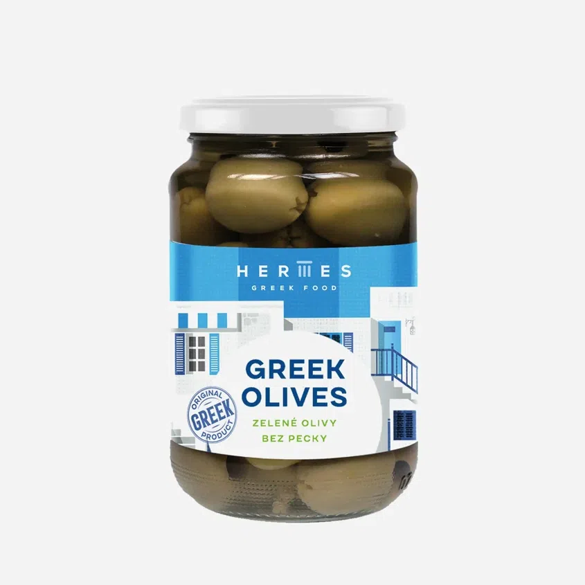 Zelené olivy bez kôstky 170g