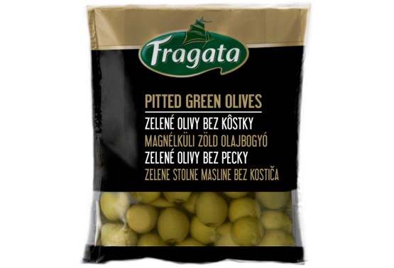 Zelené olivy bez kôstky