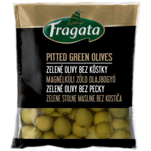 Zelené olivy bez kôstky