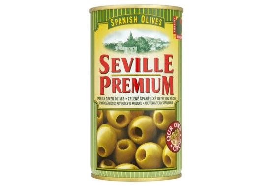 Zelené olivy bez kôstky