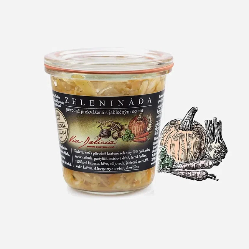 Zelenináda prírodne prekvasená