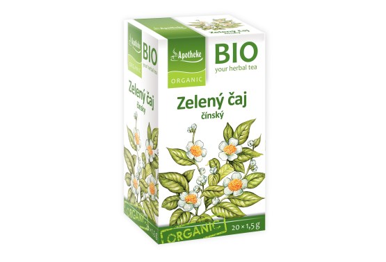 Zelený čaj BIO 20 sáčkov