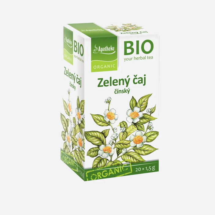 Zelený čaj BIO 20 sáčkov