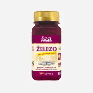 Železo 20 mg s kys. listovou a vitamínom C