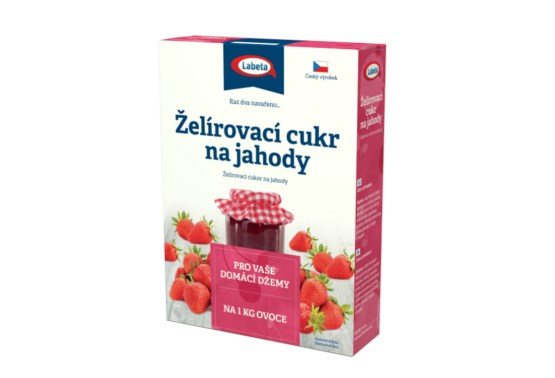 Želírovací cukor na jahody
