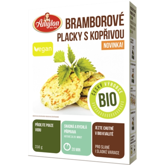 Zemiakové placky so žihľavou BIO