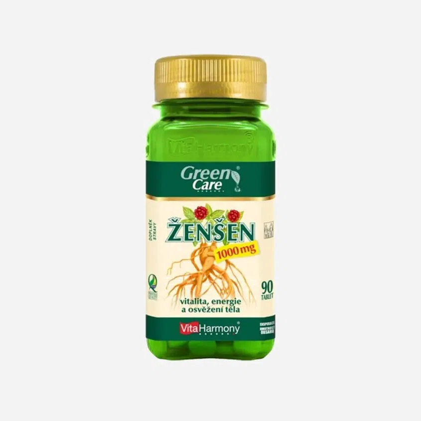 Ženšen 1000 mg 90 tabliet