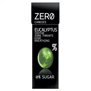 ZERO Candies Eucalyptus – cukríky bez cukru