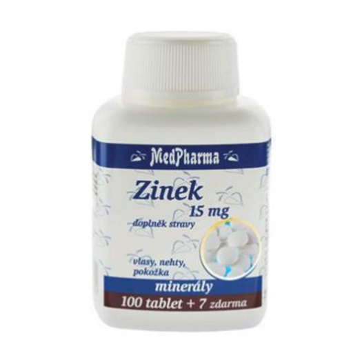 Zinok 15 mg 107 tabliet
