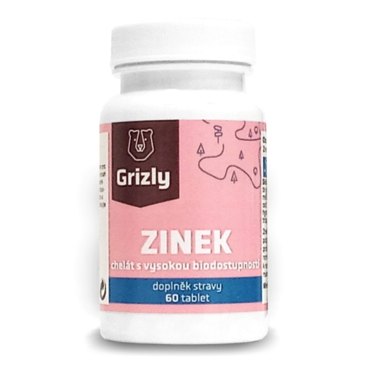 Zinok Bisglycinát 60 tabliet