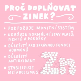 Zinok Bisglycinát 60 tabliet