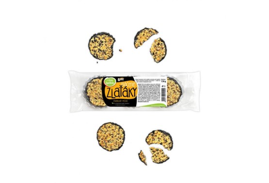 Zlaťáky máčané v čokoláde