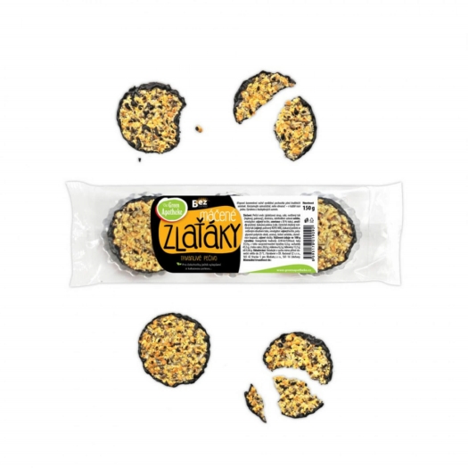 Zlaťáky máčané v čokoláde