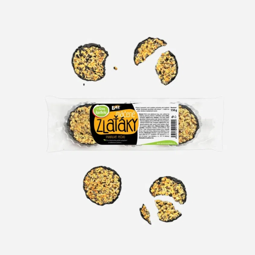 Zlaťáky máčané v čokoláde