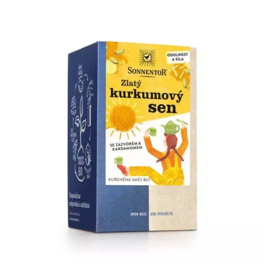 Zlatý kurkumový sen BIO