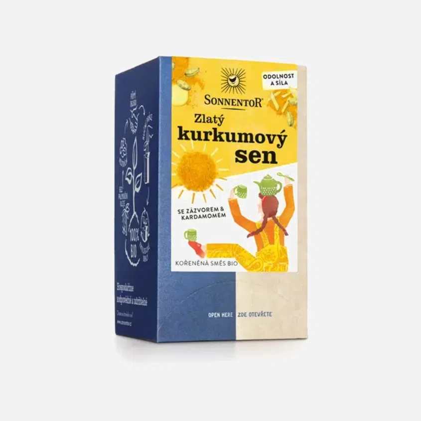 Zlatý kurkumový sen BIO