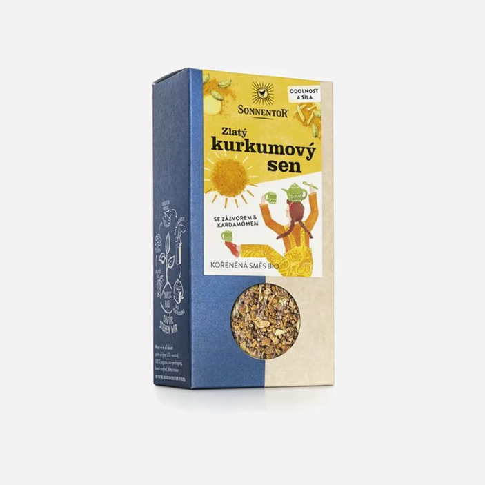 Zlatý kurkumový sen - korenená zmes BIO
