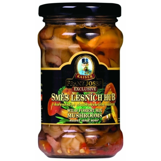 Zmes lesných húb v sladkokyslom náleve 314 ml ()