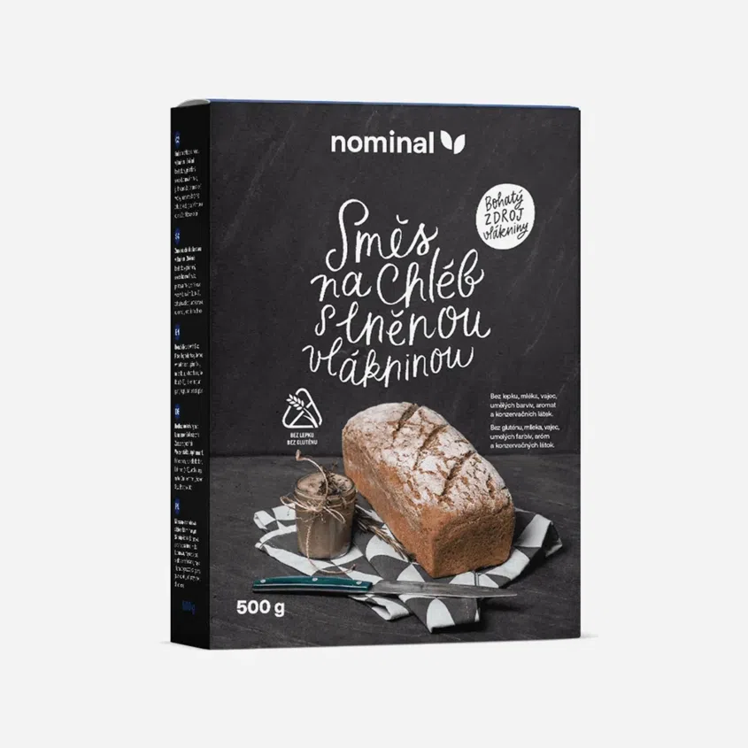 Zmes na chlieb s ľanovou vlákninou