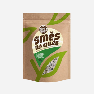 Zmes na chlieb s medvedím cesnakom a bylinkami Low carb