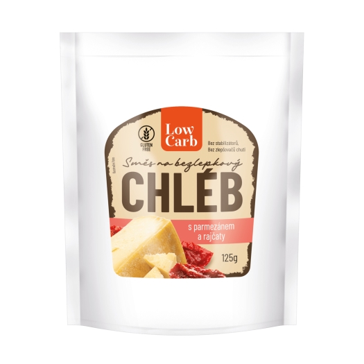 Zmes na chlieb s parmezánom a paradajkami Low carb