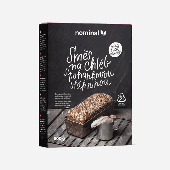 Zmes na chlieb s pohánkovou vlákninou