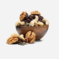 Zmes orieškov, semienok a sušeného ovocia